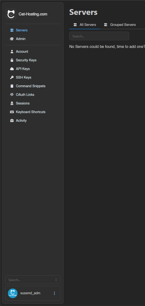 Web-Interface Mobile